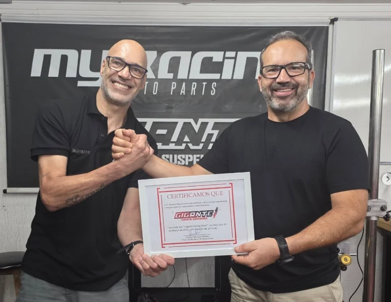 Certificado Cláudio Gigante GRT